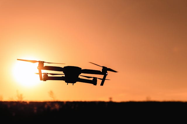 drones used for social media content
