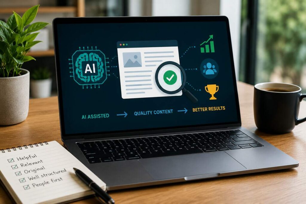 ai content seo small business